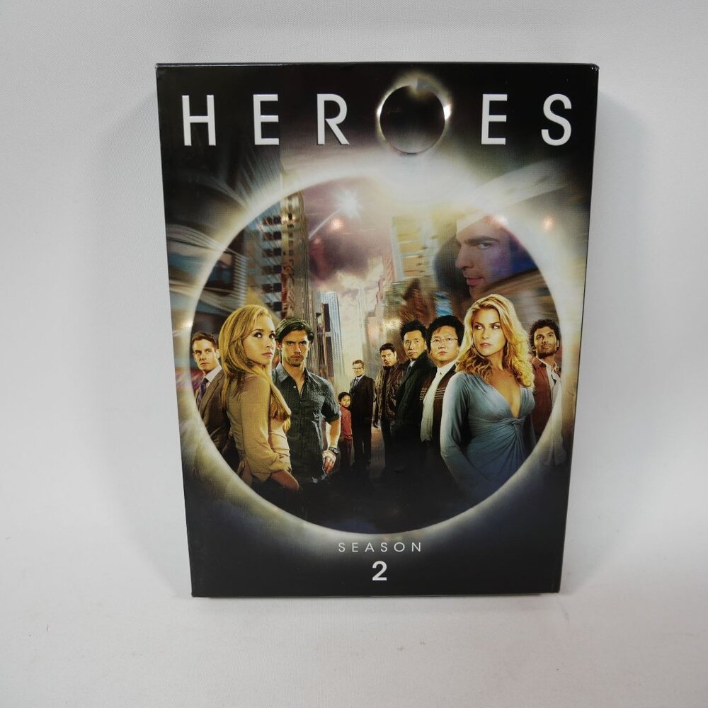 Heroes Season 2 DVD Box Set Universal Sci-Fi Series Bonus Features TESTED
